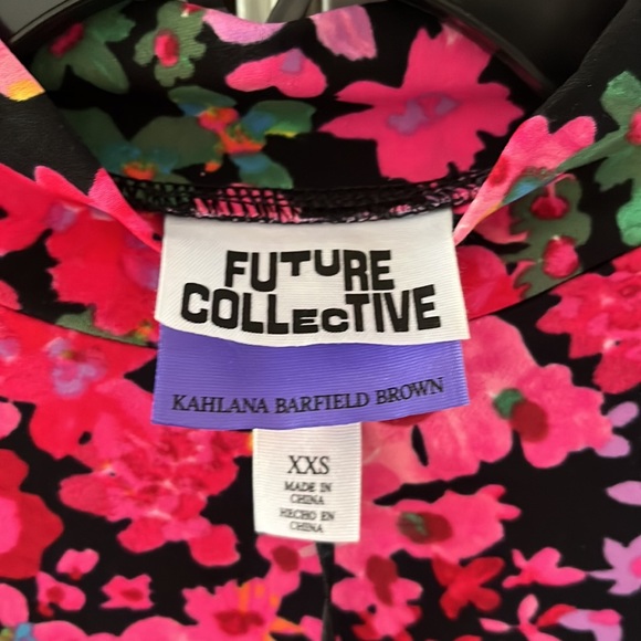 Future Collective Floral Midi dress - Picture 3 of 5